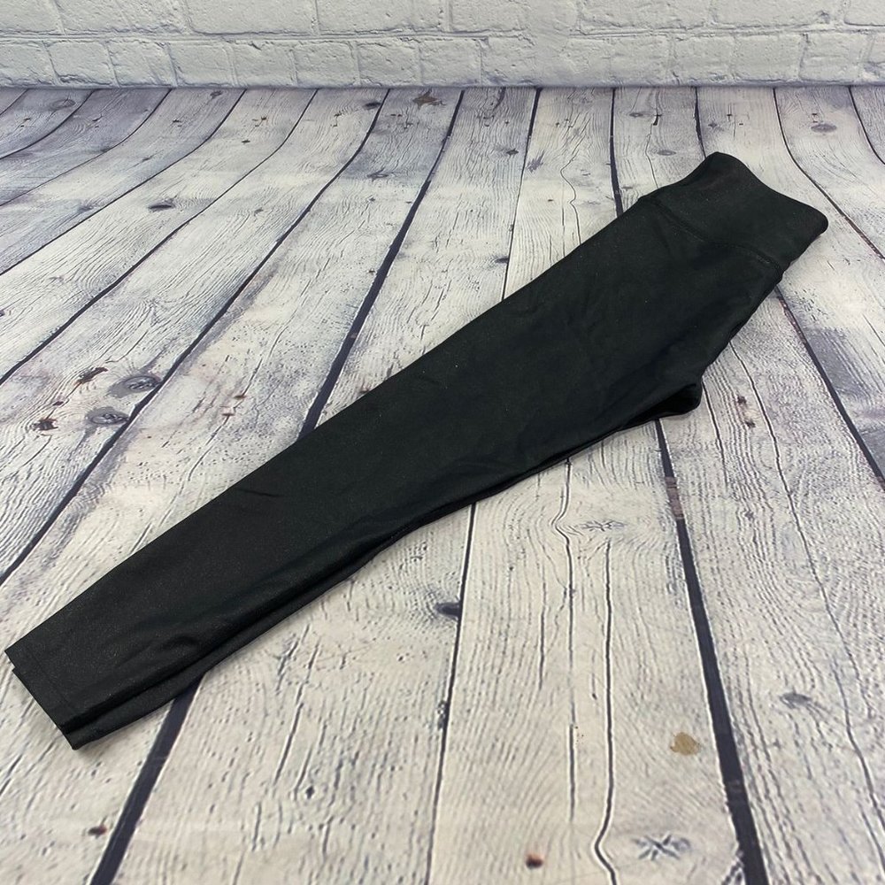 SOUL Women's Black Athletic Leggings High Rise - Picture 4 of 8